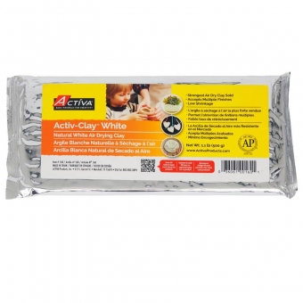 Activ-Clay™ Natural White Air Drying Clay, 1.1 lb (500 g)